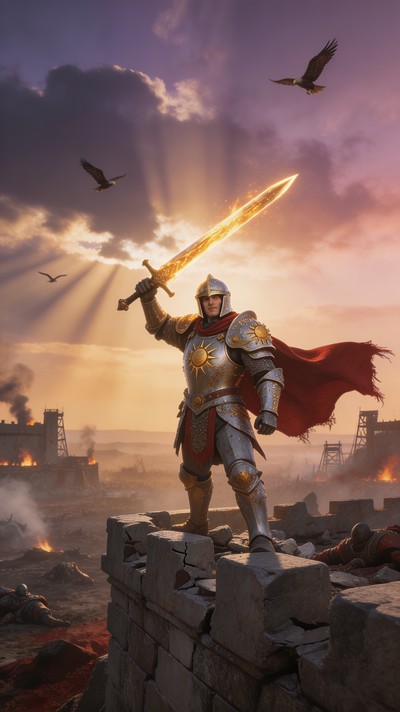 Free Dawn Warrior Triumph Image - Warrior, Knight, Armor | Download at ...