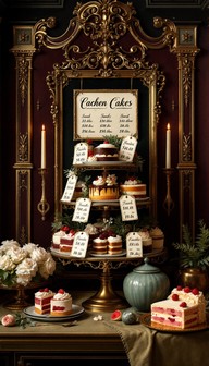 Free Victorian Cake Display Image - Vintage, Victorian, Baroque ...