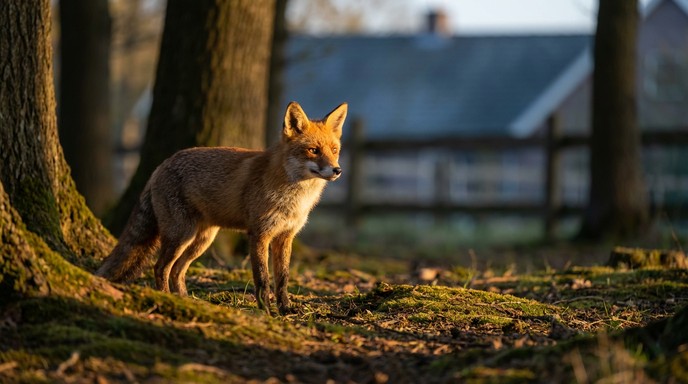 Free Curious Wild Fox Image - Fox, Wildlife, Forest | Download at StockCake