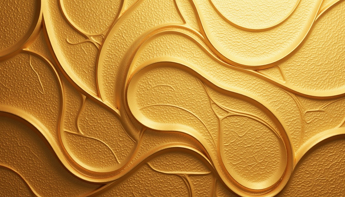 Free Flowing Gold Texture Image - Gold, Curves, Abstract | Download at ...
