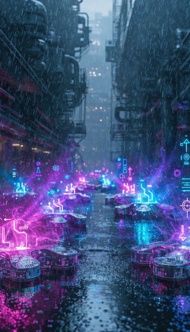 Free Neon Cyberpunk Alley Image - Cyberpunk, Neon, Futuristic ...