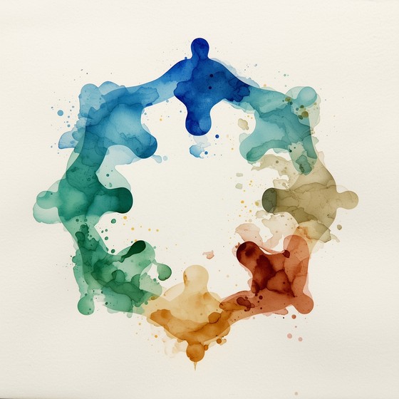 Unity Through Color Art Example Free Unity Through Color Photo - Watercolor, Circle, Unity | Download ...