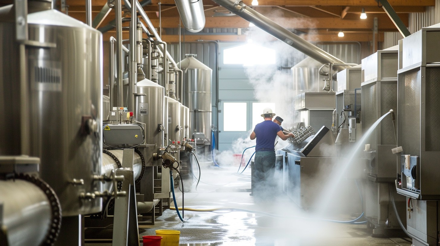 Free Industrial Cleaning Operation Image - Industry, Factory, Worker ...