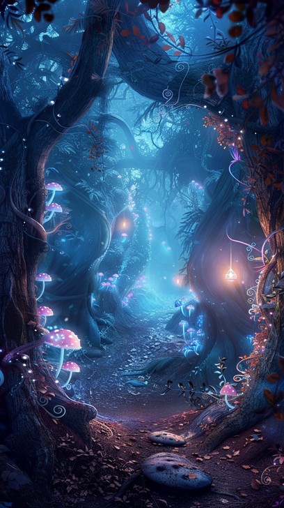 Free Enchanted Forest Path Image - Enchanted, Forest, Magical ...