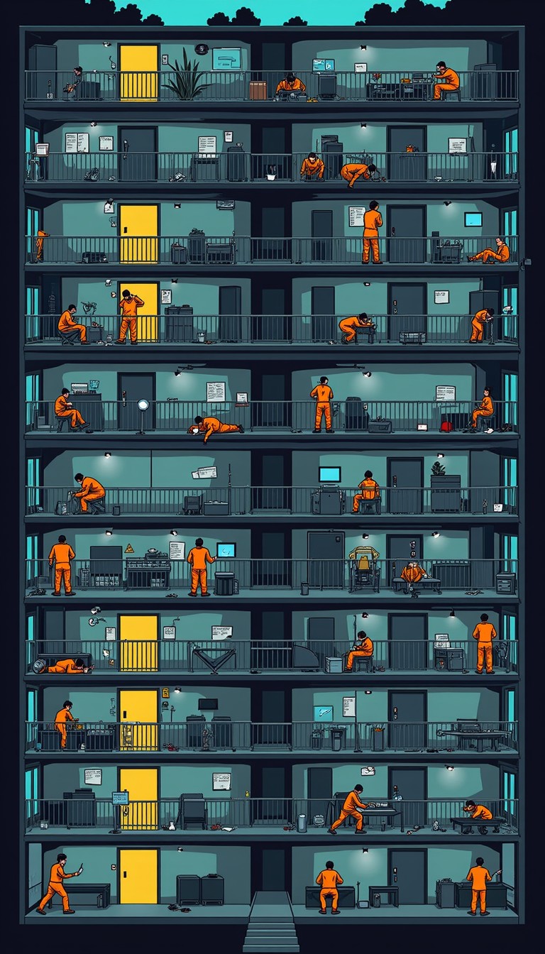 Free Pixelated Prison Lives Image - Prison, Pixelart, Inmates ...