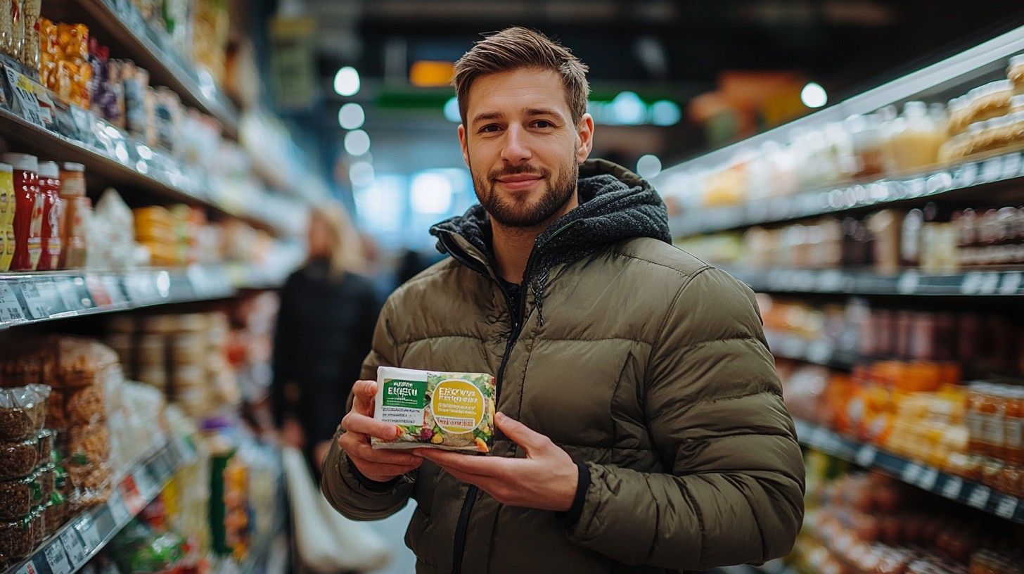 Human Using Product Photo Free Man holding product Image - Man, Grocery, Product | Download at ...