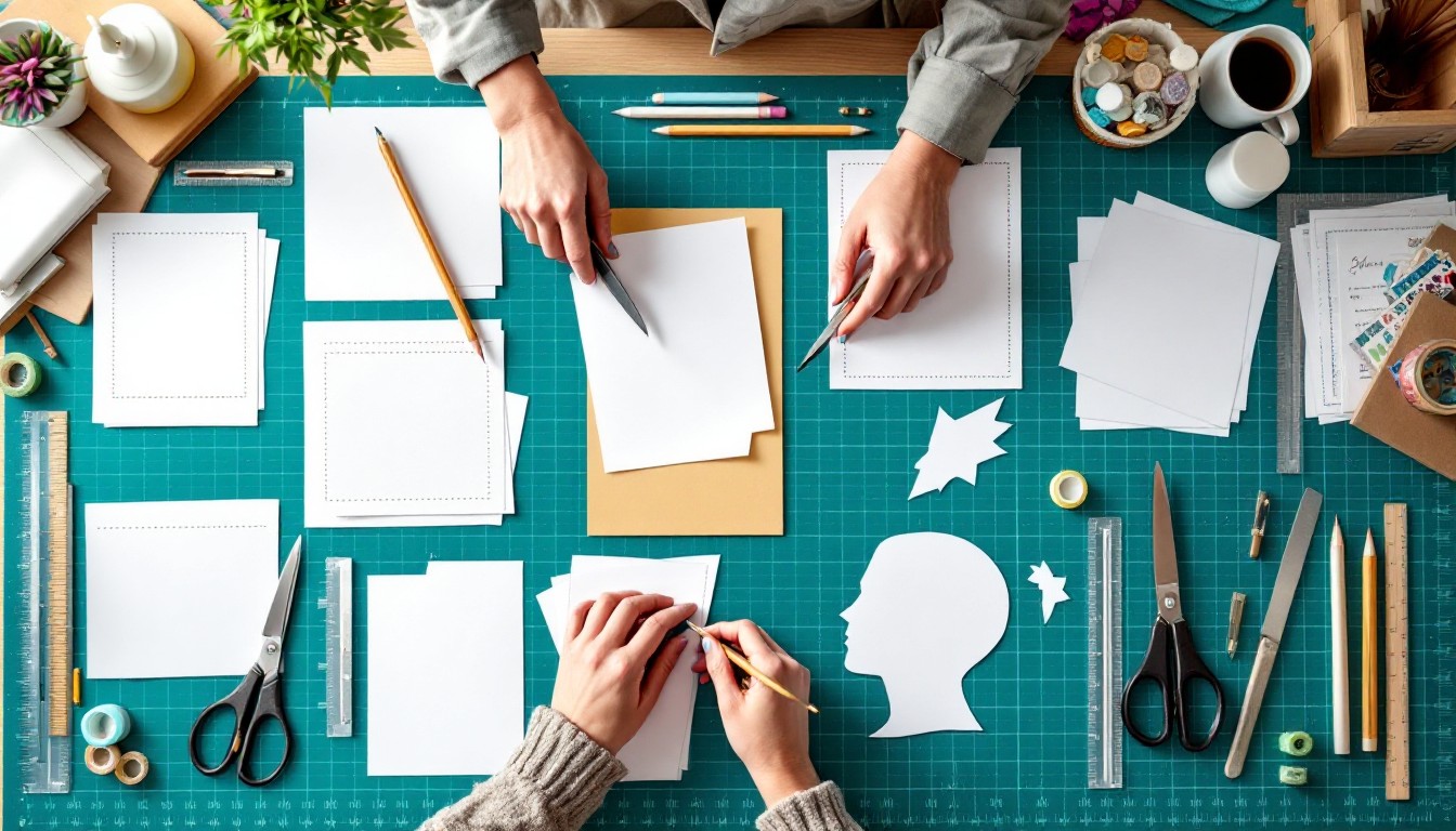 Free Creative Cutting Workspace Image - Crafting, Workspace, Cutting ...