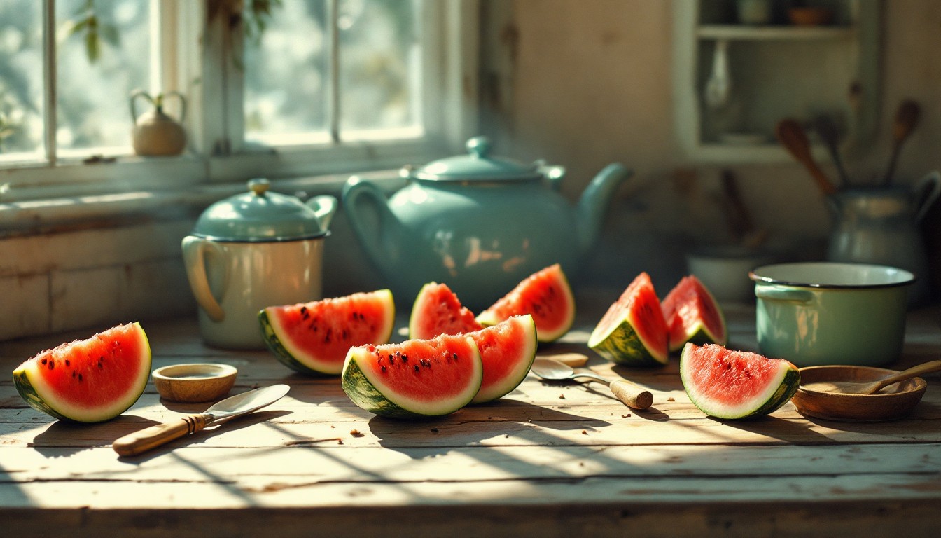 Free Summer Kitchen Stories Photo - Watermelon, Vintage, Rustic ...