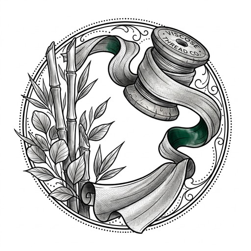 This black and grey tattoo illustration shows a soft, silky ribbon of ...
