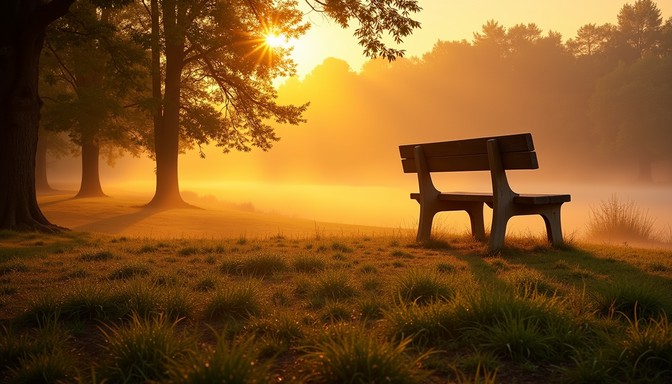 Solitude Setting Bench Free Golden Hour Solitude Image - Bench, Urban, Golden-hour | Download ...