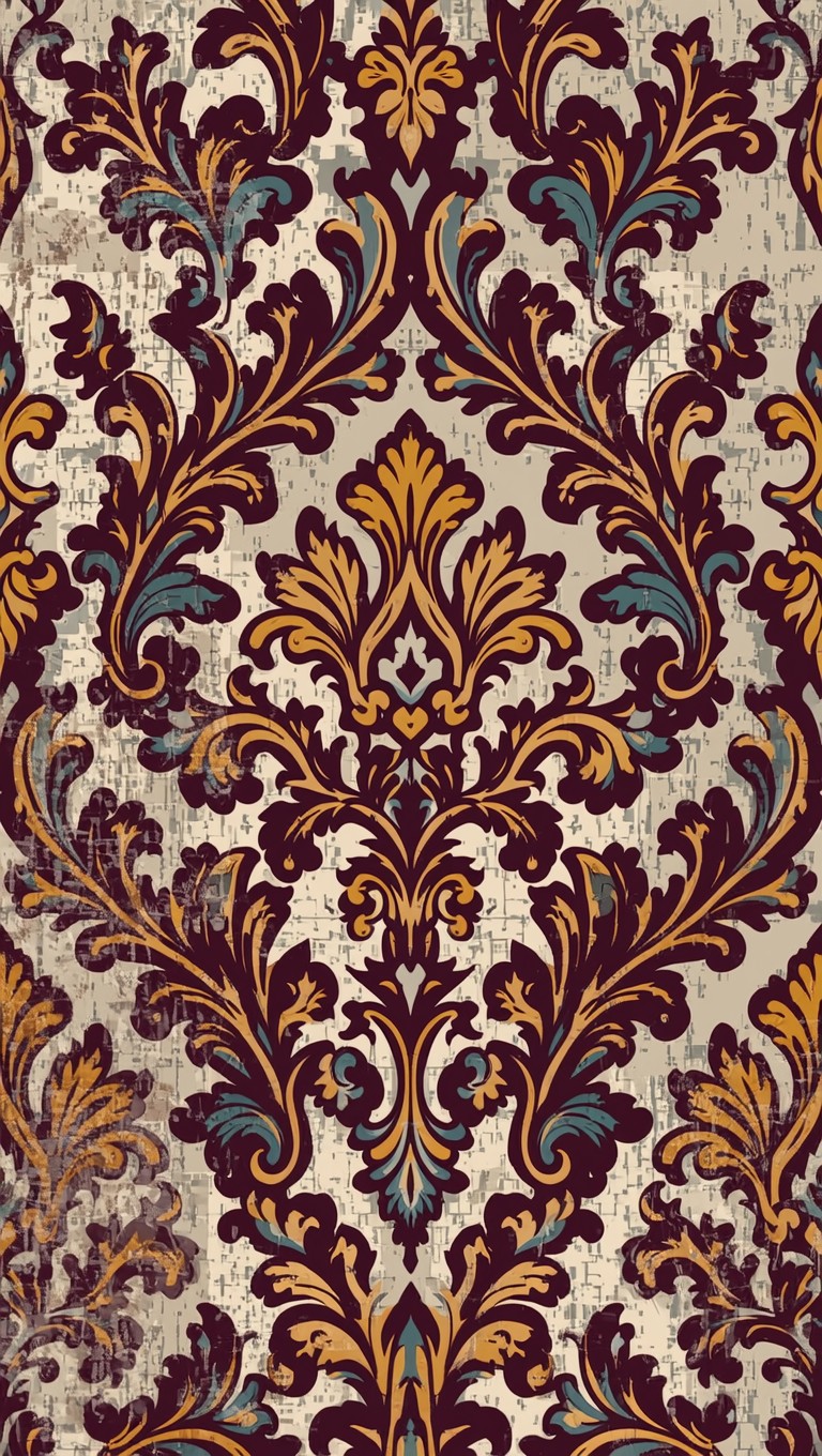 Free Burgundy Vintage Pattern Image - Damask, Pattern, Ornate ...