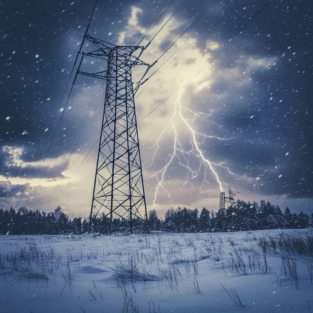 Free Winter Lightning Strike Photo - Winter, Lightning, Snow | Download ...