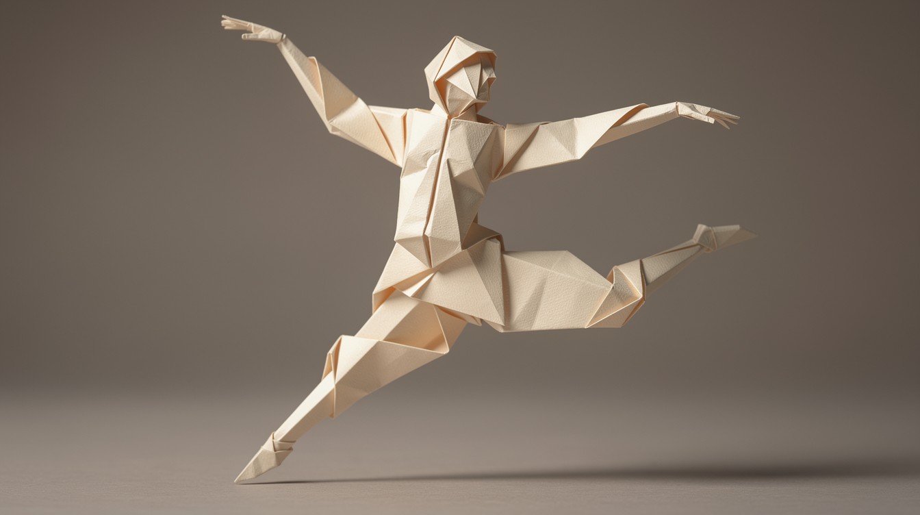 Free Paper Ballet Sculpture Image - Origami, Dancer, Paper | Download ...