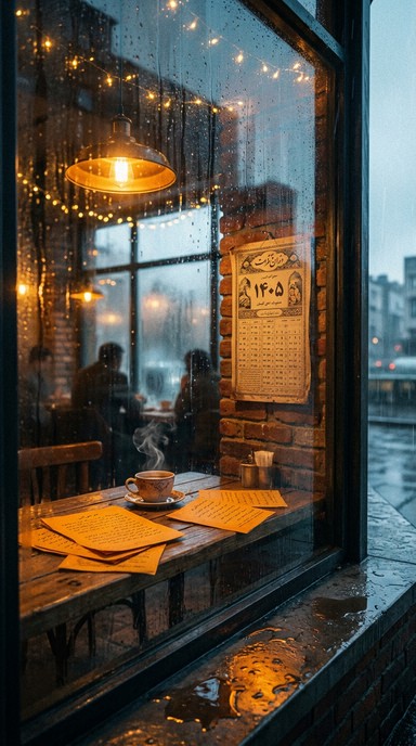Free Rainy Cafe Dreams Image - Rain, Cafe, Cozy | Download at StockCake