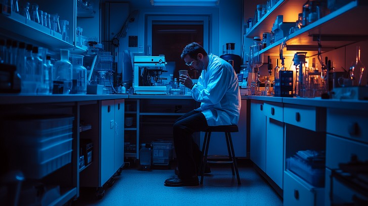 Science Lab Dedication Free Scientist in Laboratory Image - Scientist, Laboratory, Research ...