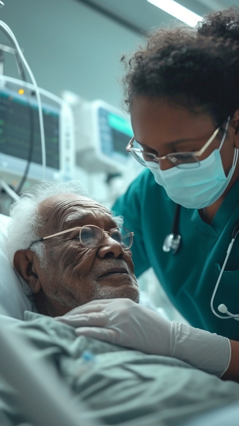 Free Caring Medical Assistance Image - Hospital, Healthcare, Elderly ...