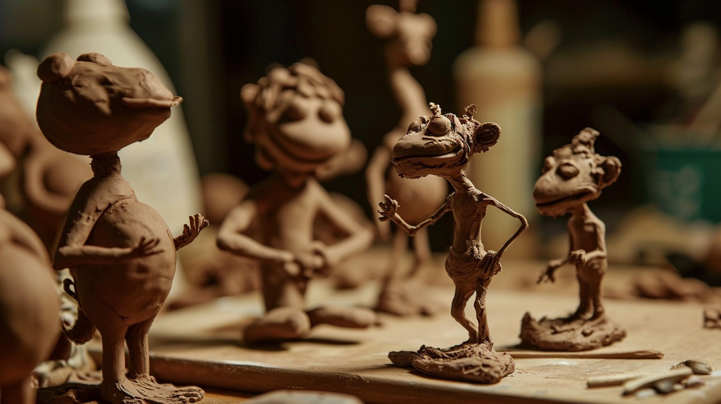 Free Clay Characters Crafted Image - Clay, Characters, Sculptures ...