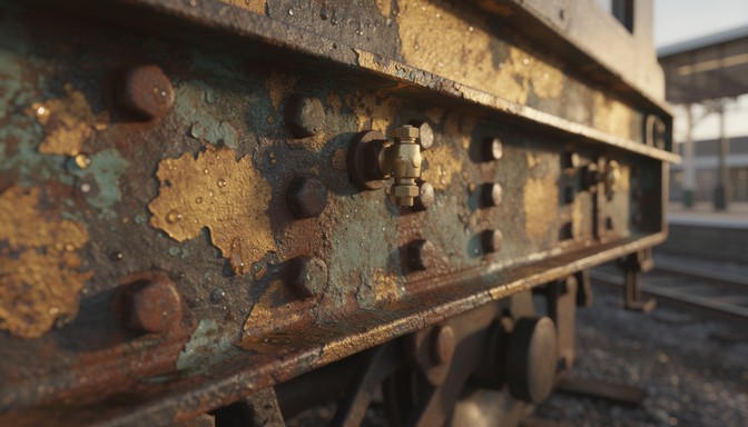 Free Rusted Railway Heritage Image - Railway, Industrial, Rust ...