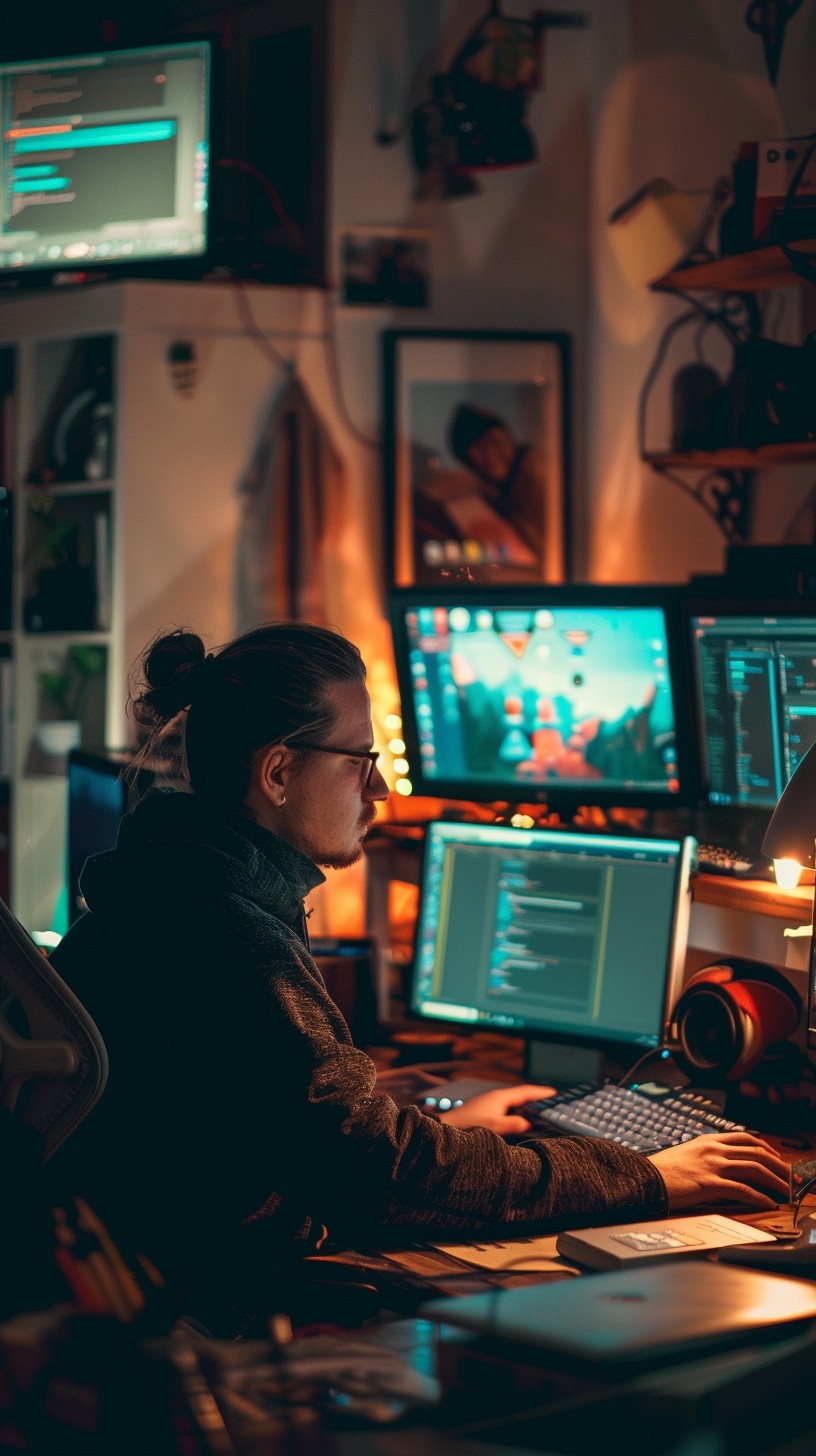 Free Focused Tech Work Image - Technology, Programming, Coding ...