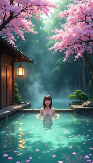 Free Sakura Water Dance Image - Anime, Bucket, Water | Download at ...