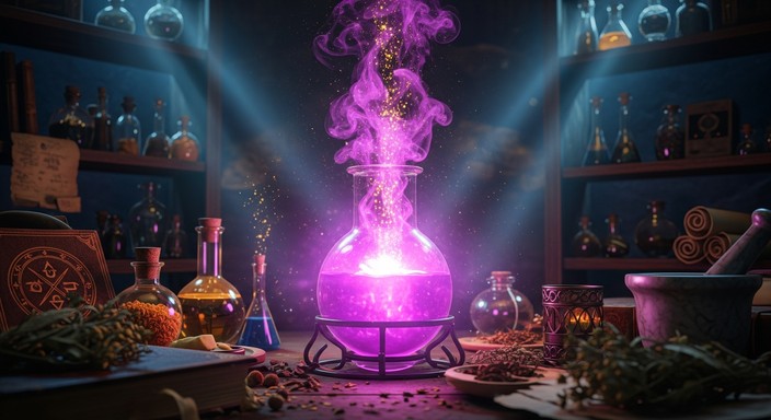 Free Purple Alchemy Magic Photo - Alchemy, Potion, Magic | Download at ...