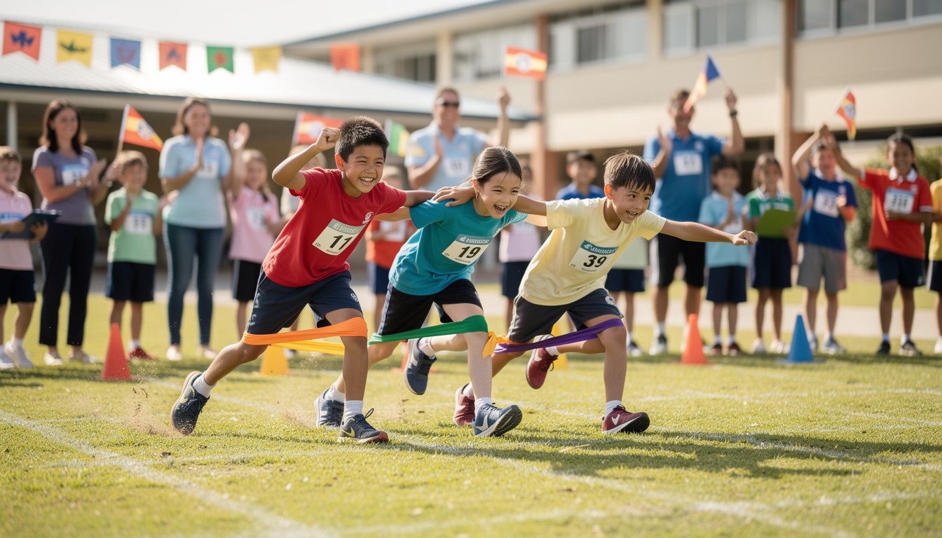 Three Legs Racew Free Three-Legged Race Fun Image - Children, Race, Sports | Download at ...