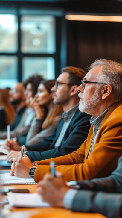 Panel Listening Free Attentive Audience Listening Image - Conference, Audience ...