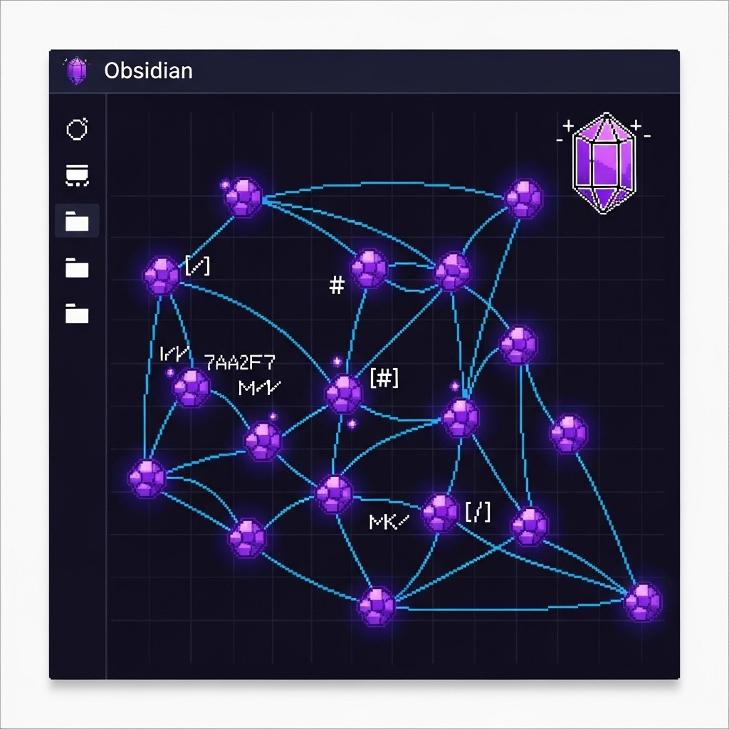 Free Digital Knowledge Web Photo - Obsidian, Network, Knowledge ...