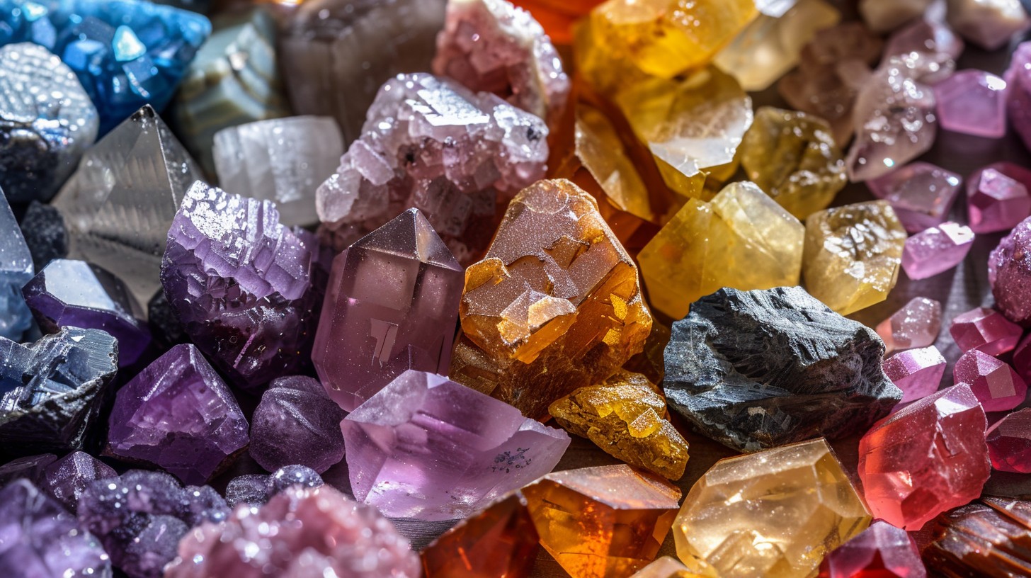 Free Colorful Crystal Assortment Image - Crystals, Colorful, Gemstones ...