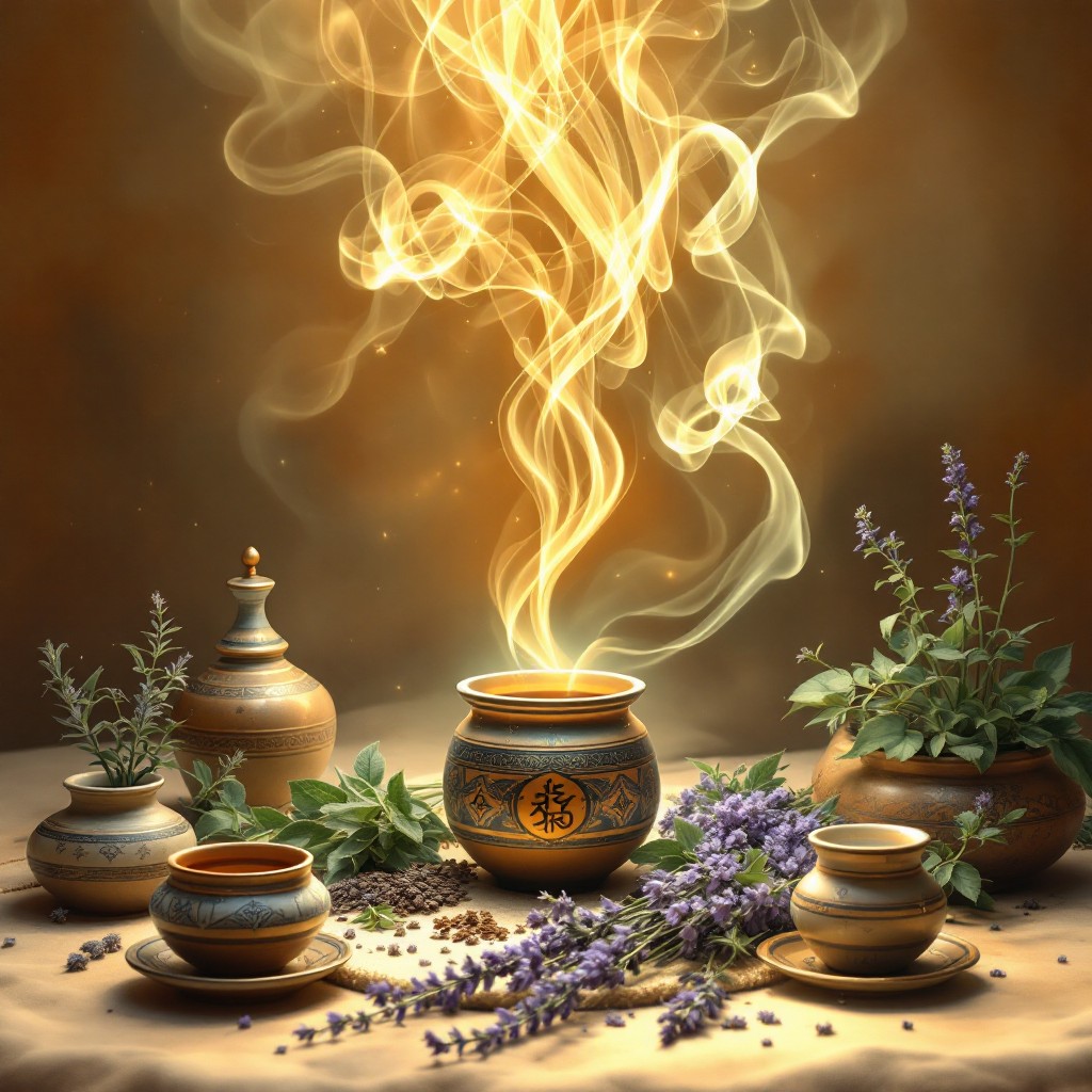 Free Sacred Smoke Ritual Image - Vessels, Pottery, Herbs | Download at ...