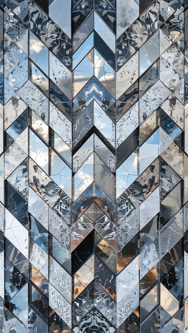 Mirror Effect Pattern Free Shattered Mirror Elegance Image - Mirror, Geometric, Pattern ...