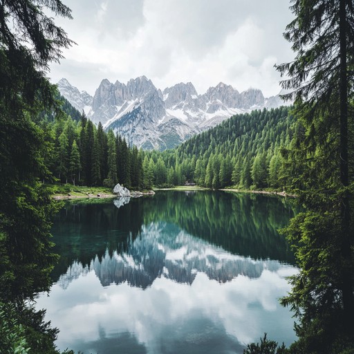 Free Mountain Lake View Image - Mountain, Lake, Forest | Download at ...