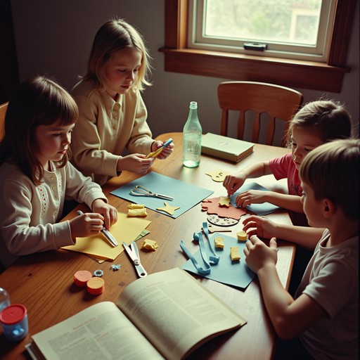 Free Vintage Craft Time Image - Crafting, Children, Paper | Download at ...