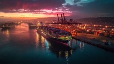 Free Sunset harbor view Image - Sunset, Harbor, Ships | Download at ...