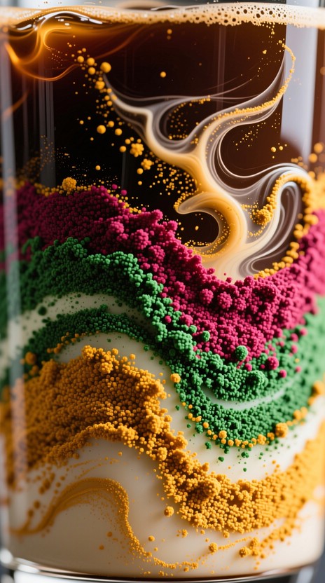 Free Vibrant Powder Cascade Image - Colorful, Powder, Layers | Download ...
