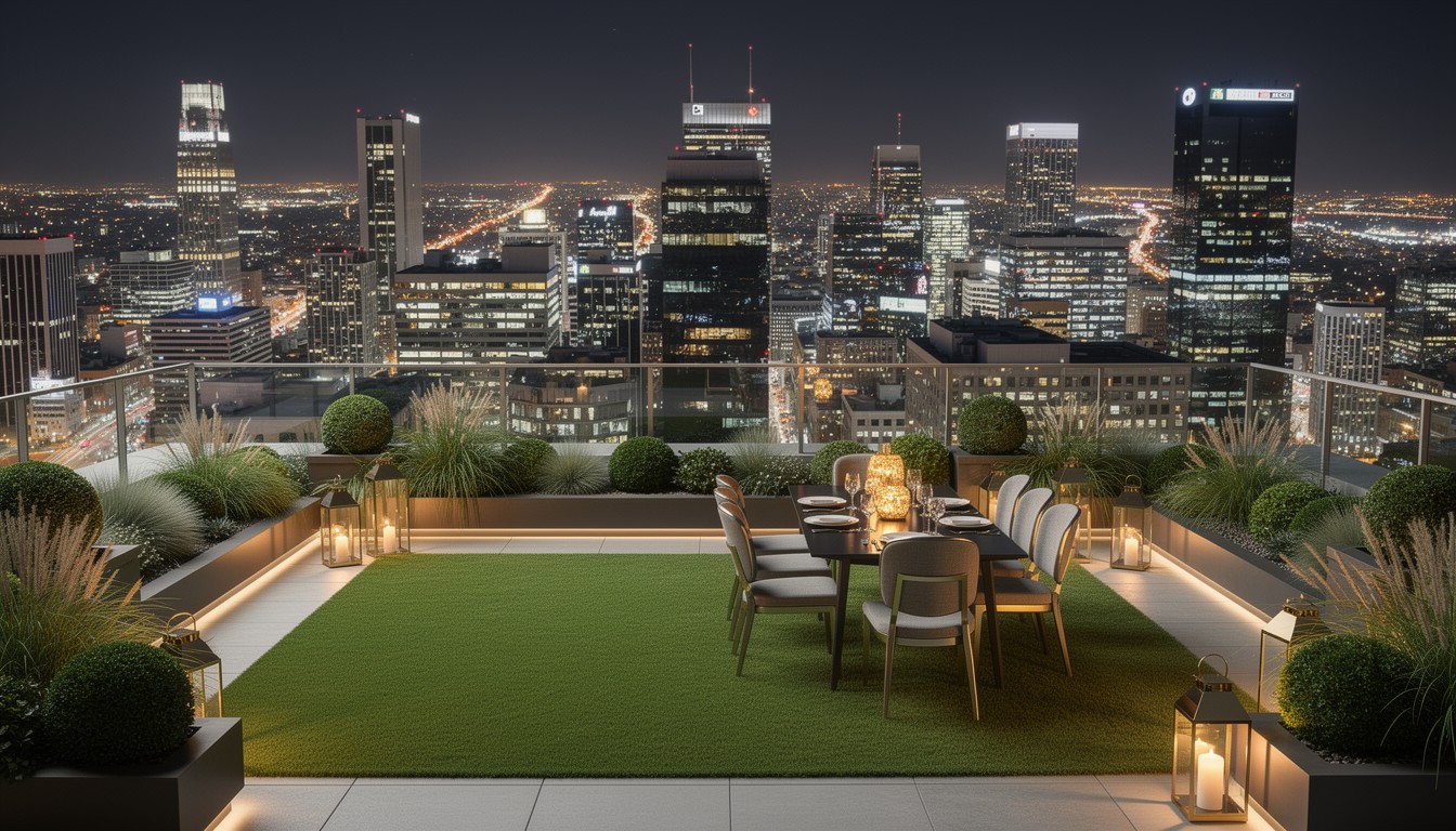 Free Rooftop Luxury Dining Image - Rooftop, Garden, Luxury | Download ...