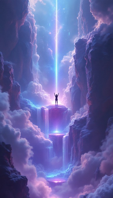 Free Transcendent Summit Reach Image - Ethereal, Mystical, Surreal ...