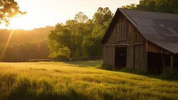 Free Sunset Farm Serenity Image - Sunset, Farm, Serenity | Download at ...