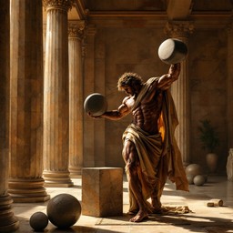 Free Ancient Athlete Training Image - Classical, Strength, Temple ...
