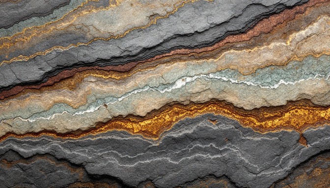 Wave Symmetrical Rocks Sample Free Layered Mineral Waves Image - Turquoise, Mineral, Crystal ...