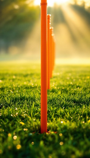 Free Dawn's Golden Poles Image - Poles, Sunrise, Training | Download at ...