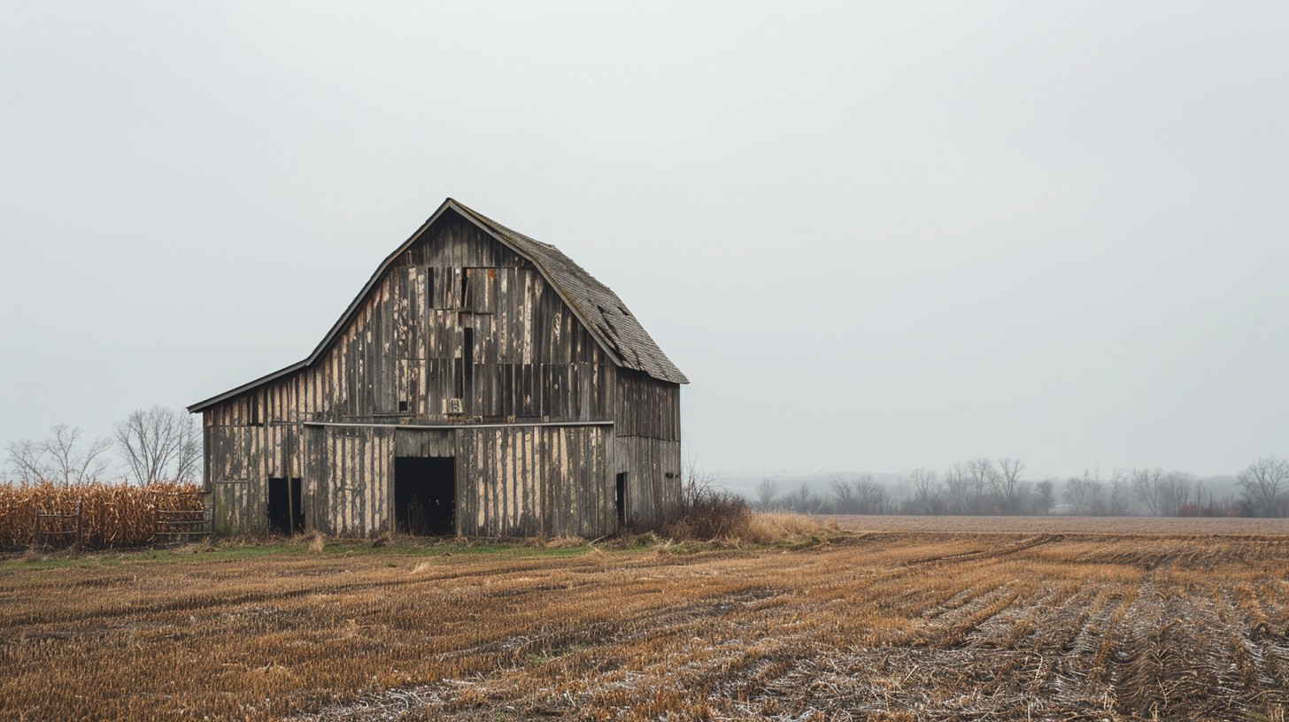 Free Rustic Barn Scene Image - Barn, Rustic, Field | Download at StockCake