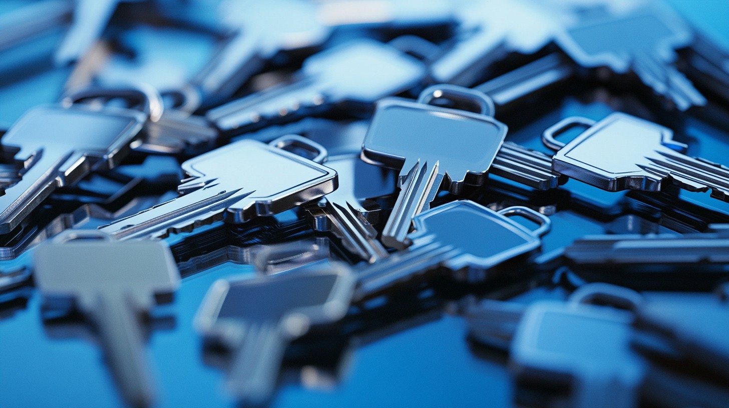 Free Cluster of Keys Image - Keys, Metal, Security | Download at StockCake
