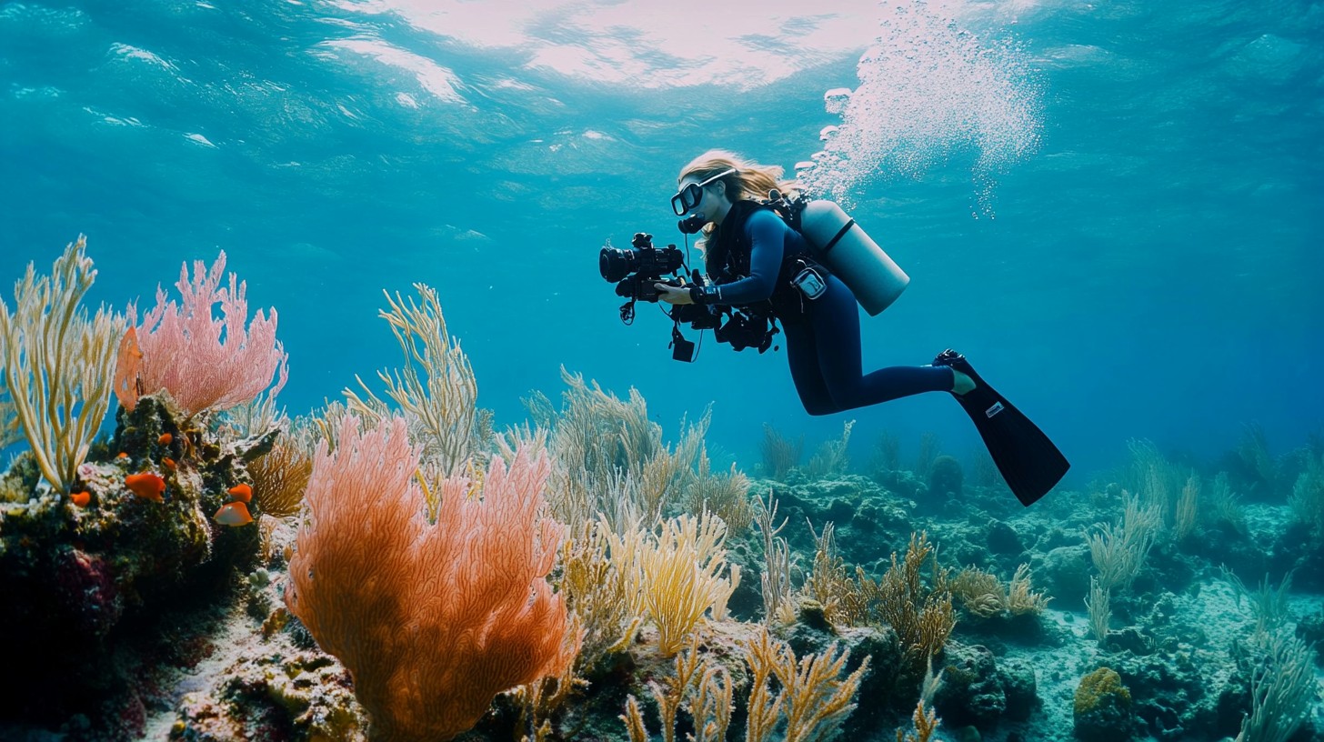 Diving Exploration Examples Free Underwater diving exploration Image - Underwater, Diving, Coral ...