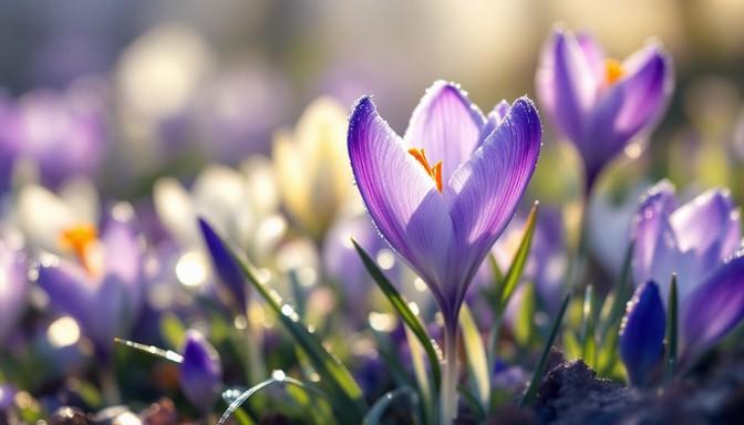 Free Purple Spring Awakening Image - Crocus, Purple, Spring | Download ...