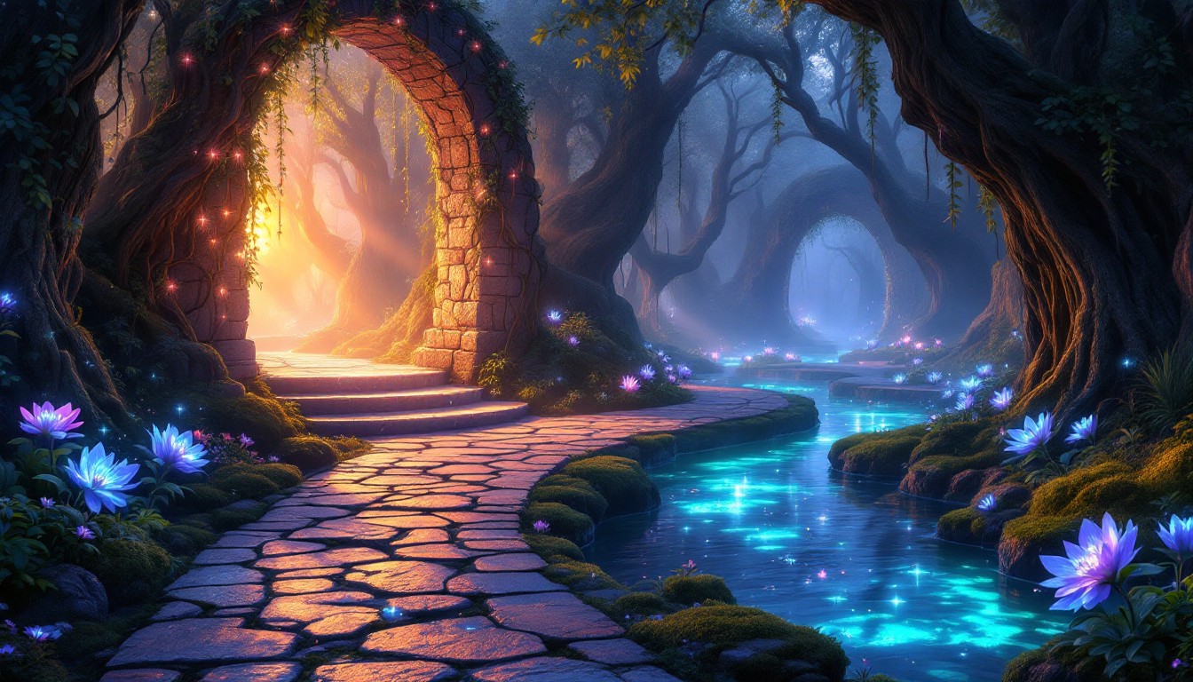 Free Enchanted Forest Gateway Image - Magical, Enchanted, Mystical ...