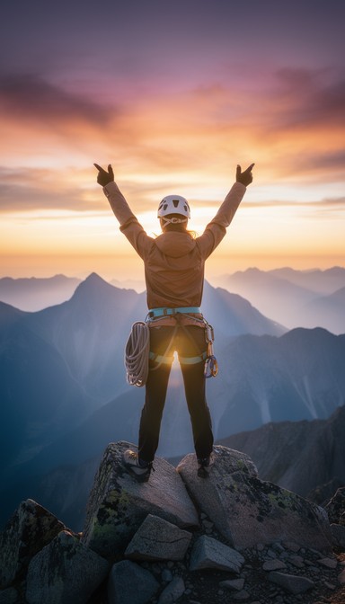 Free Summit Victory Celebration Image - Mountain, Climber, Summit ...