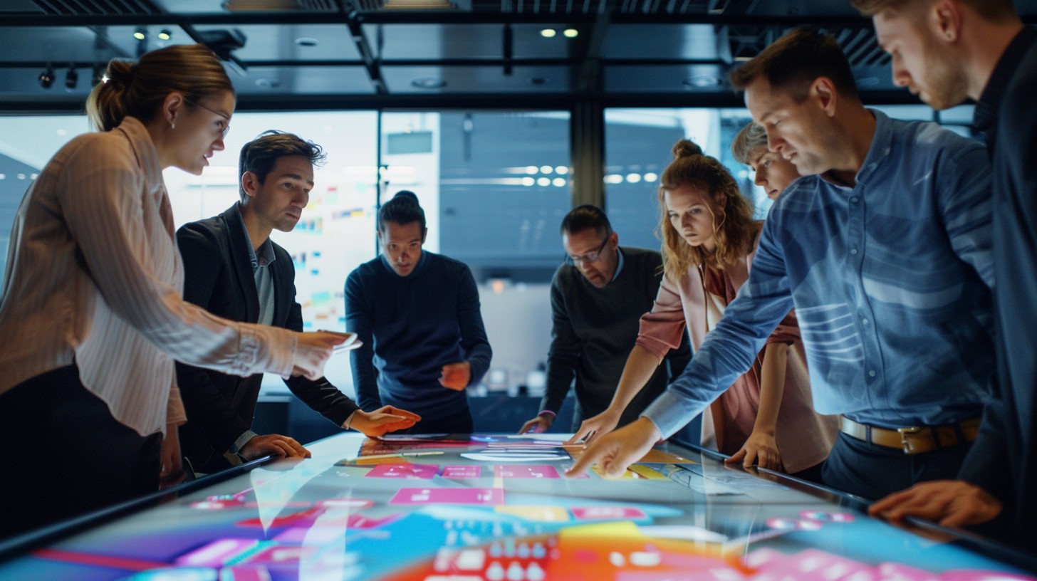 Free Interactive Teamwork Session Image - Technology, Teamwork ...