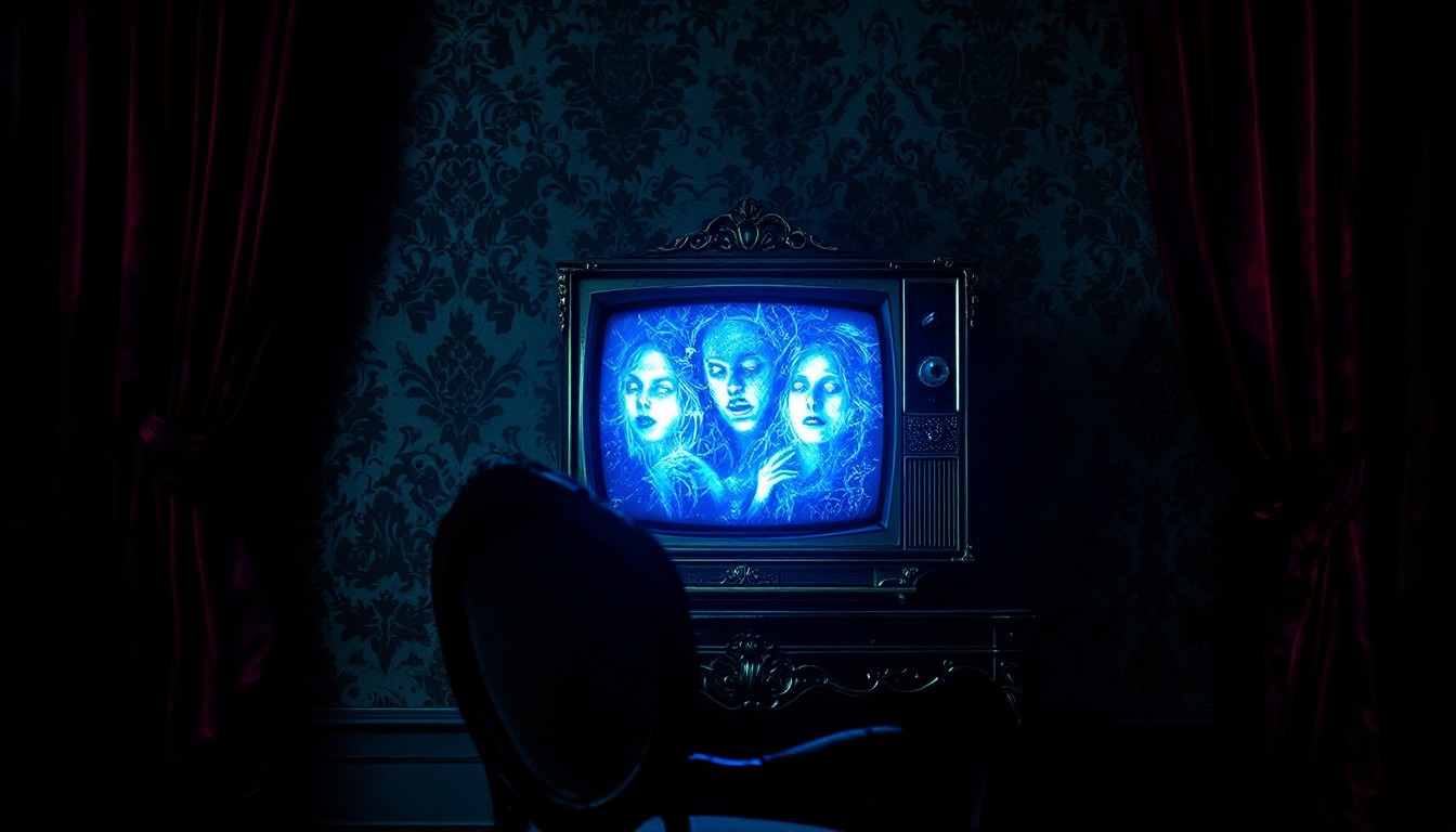 Free Haunted TV Glow Image - Television, Vintage, Gothic | Download at ...
