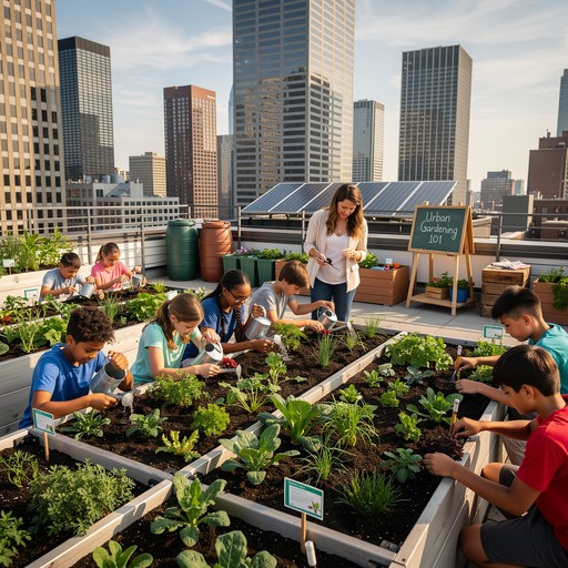 Educational Rooftop Free Rooftop Garden Learning Image - Garden, Rooftop, Education ...